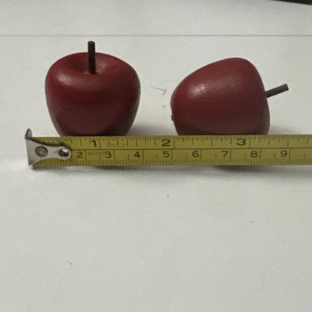 5 Vintage Folk  Art For Teachers Wood  Rustic Country Apple Decor/Frame